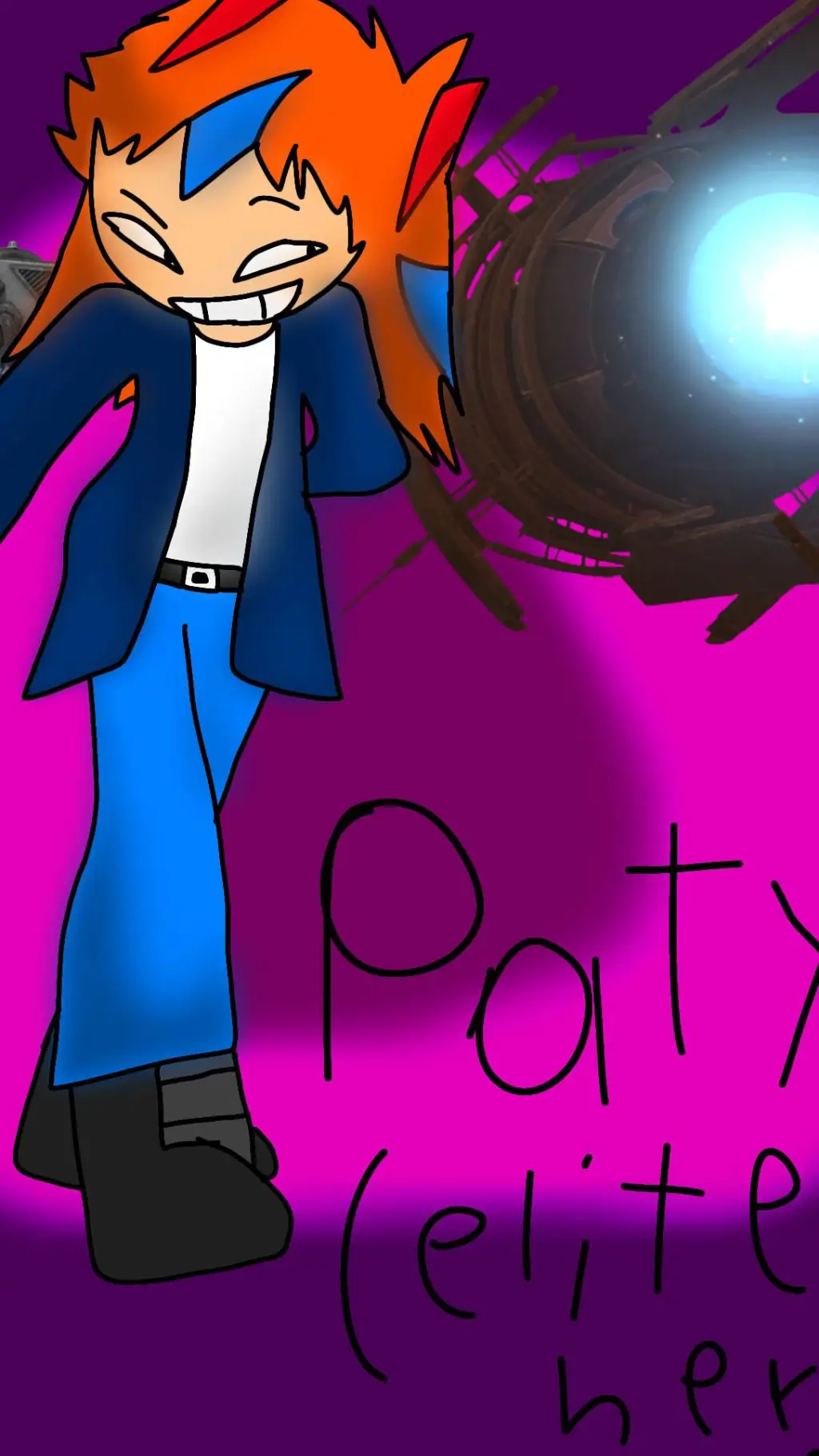 ai character: Paty  background
