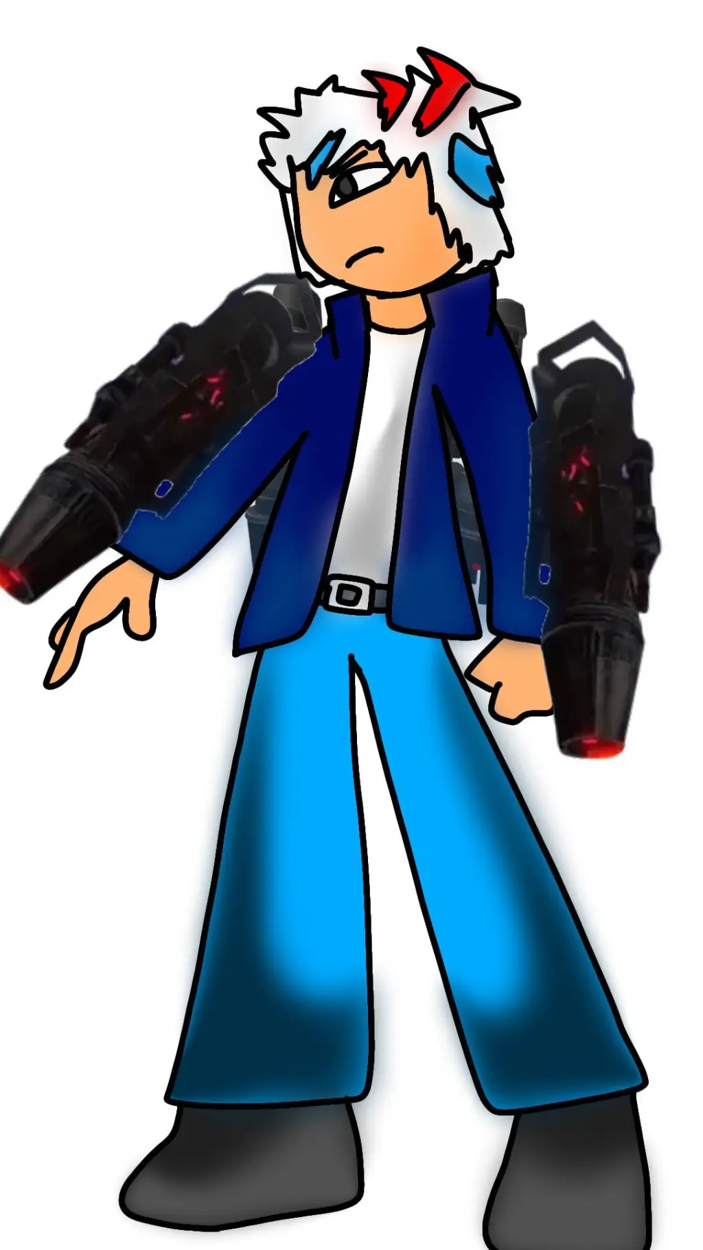 ai character: Master Herobrine  background