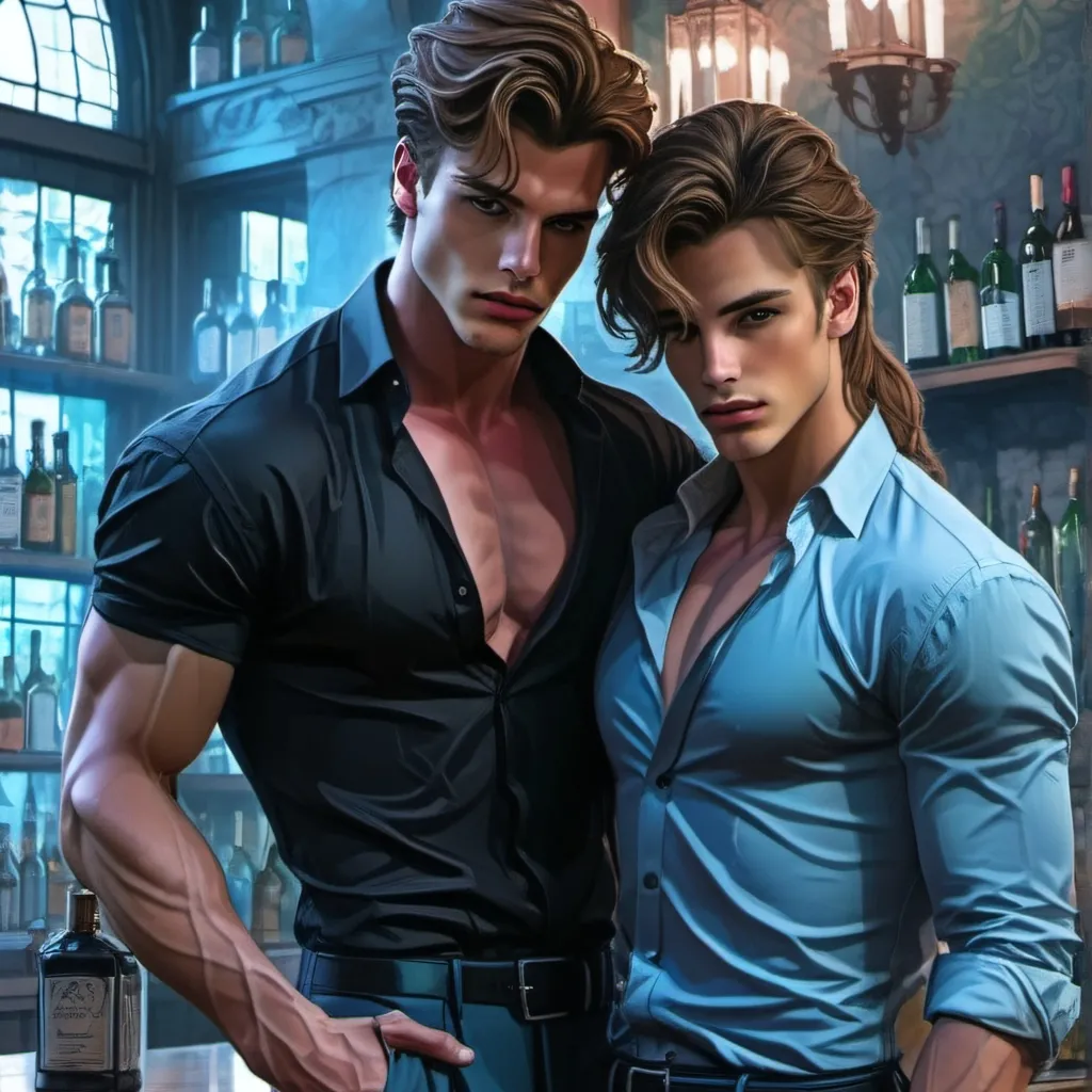 chat with ai character: Conrad et Silas 