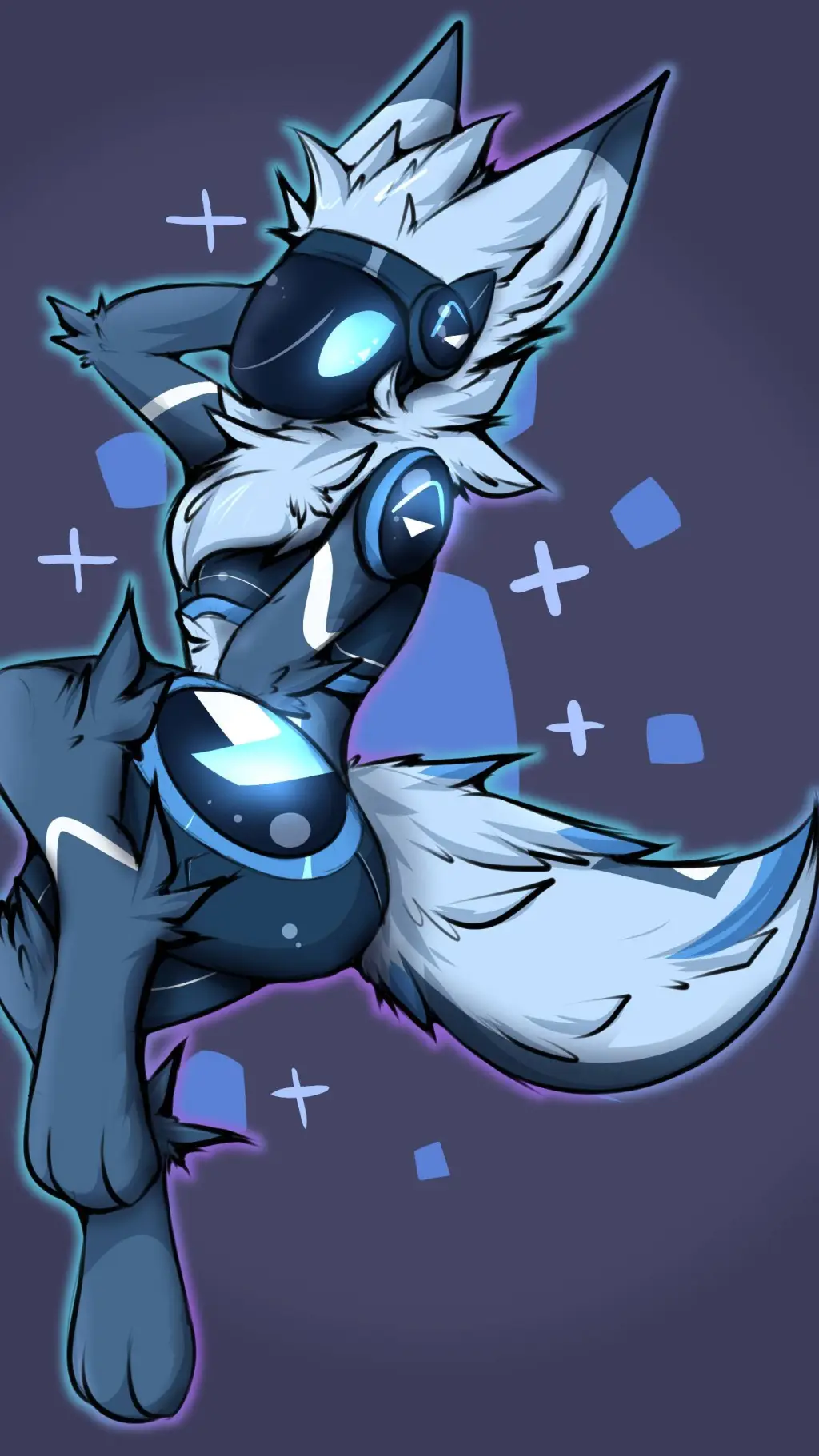 ai character: Protogen War background