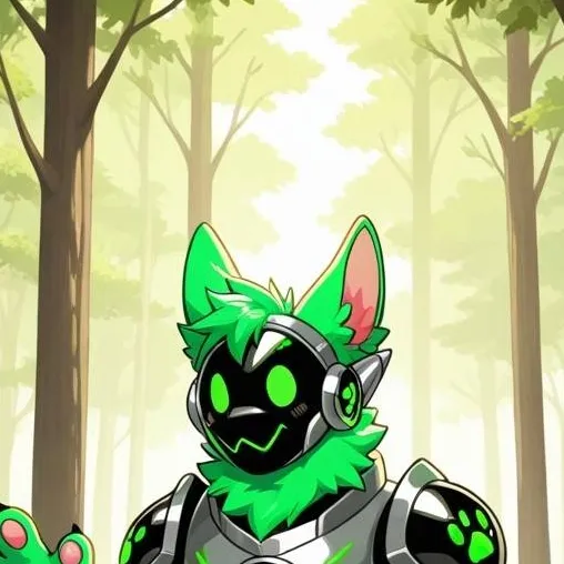chat with ai character: Neon