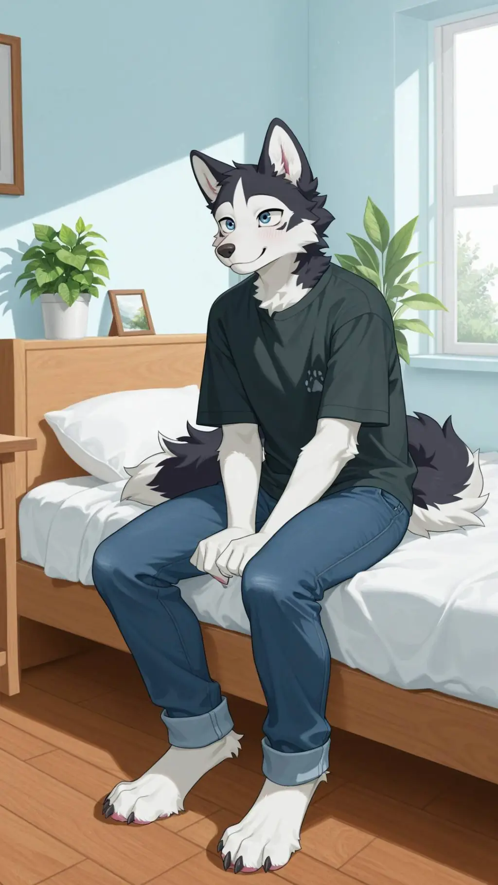 ai character: Garrett background