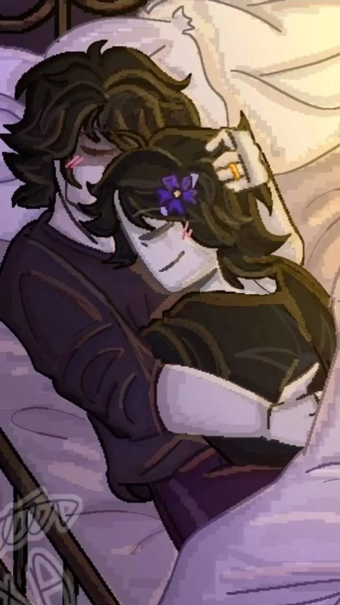 ai character: ☆Azuretime☆ background