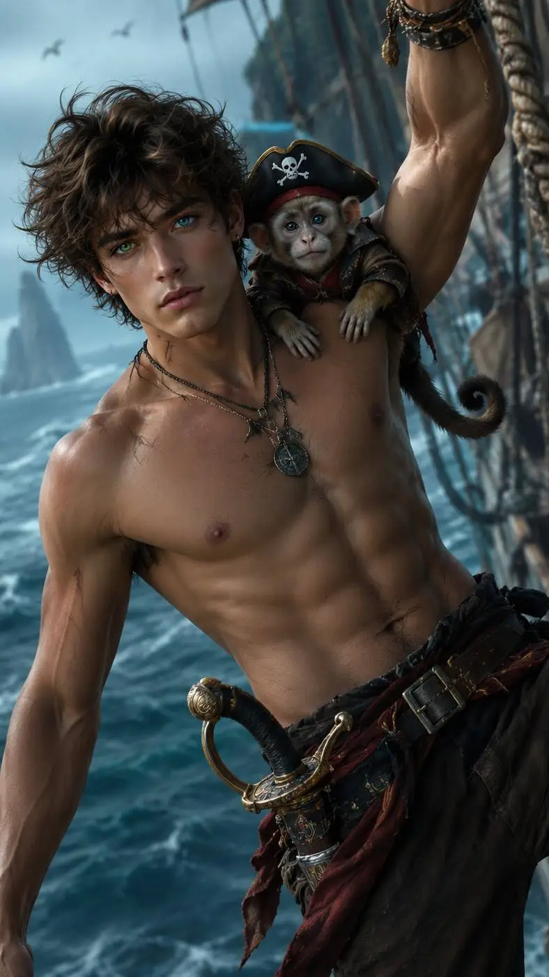 ai character: Jin-Woo  background
