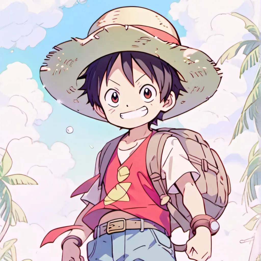 chat with ai character: luffy