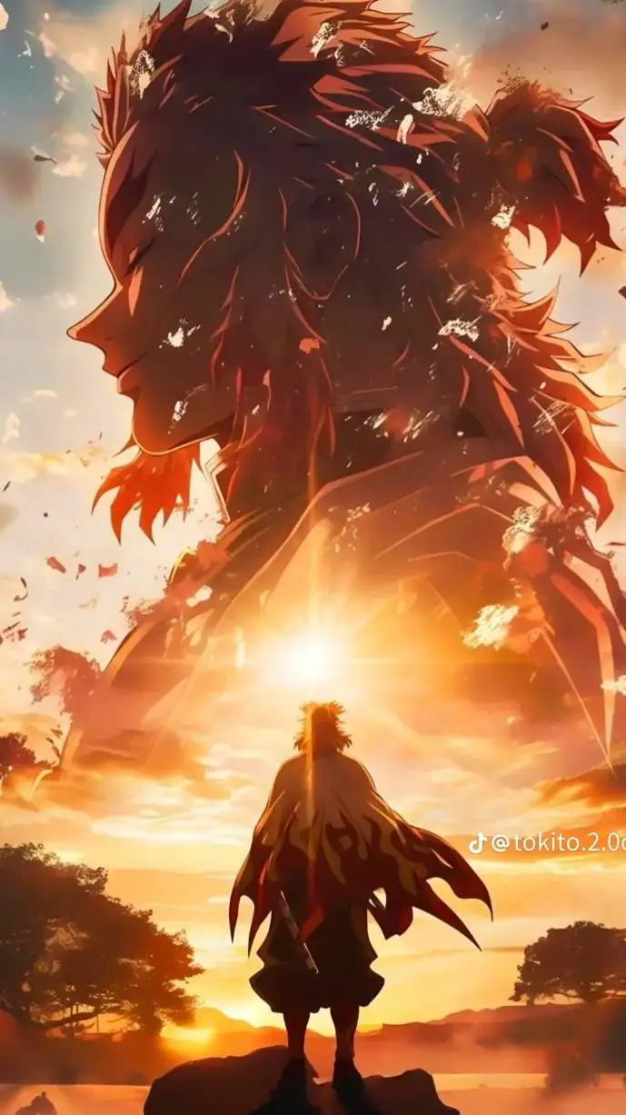 ai character: rengoku background