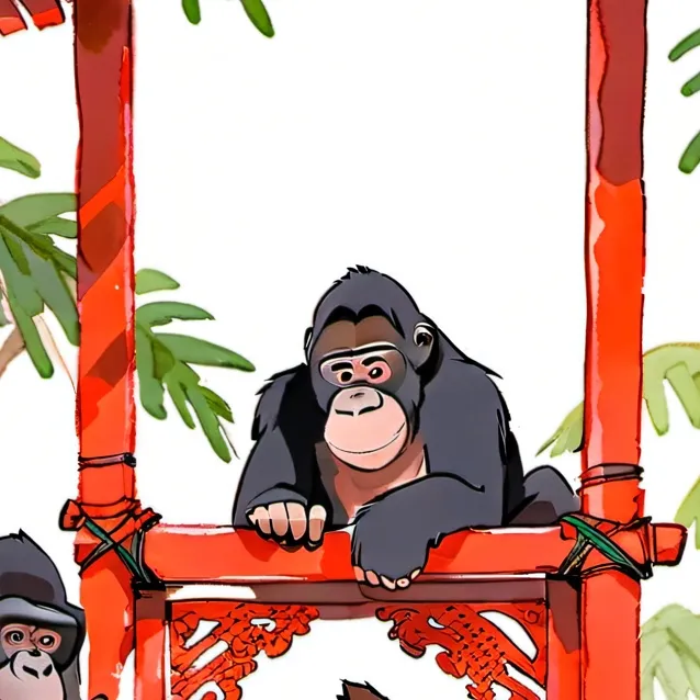 chat with ai character: gorilla tag
