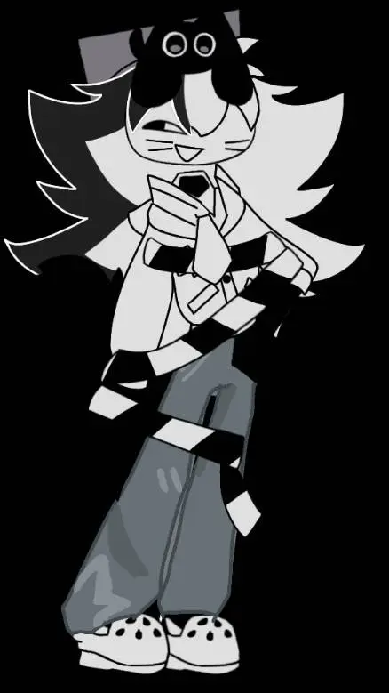 ai character: fpe Pink. background