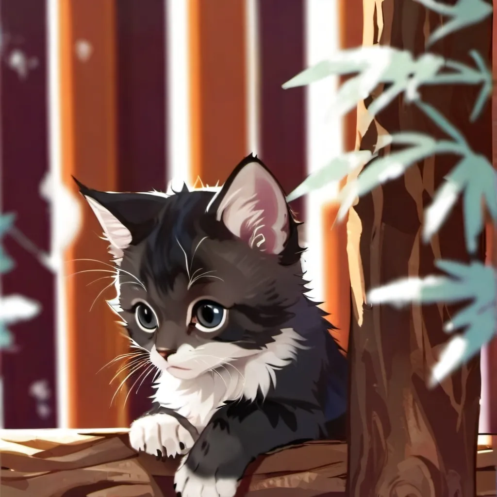 chat with ai character: pregant cat