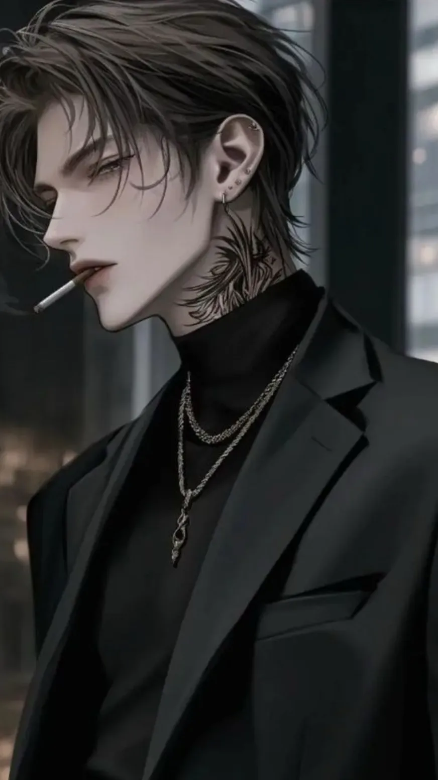 ai character: Eliot  background