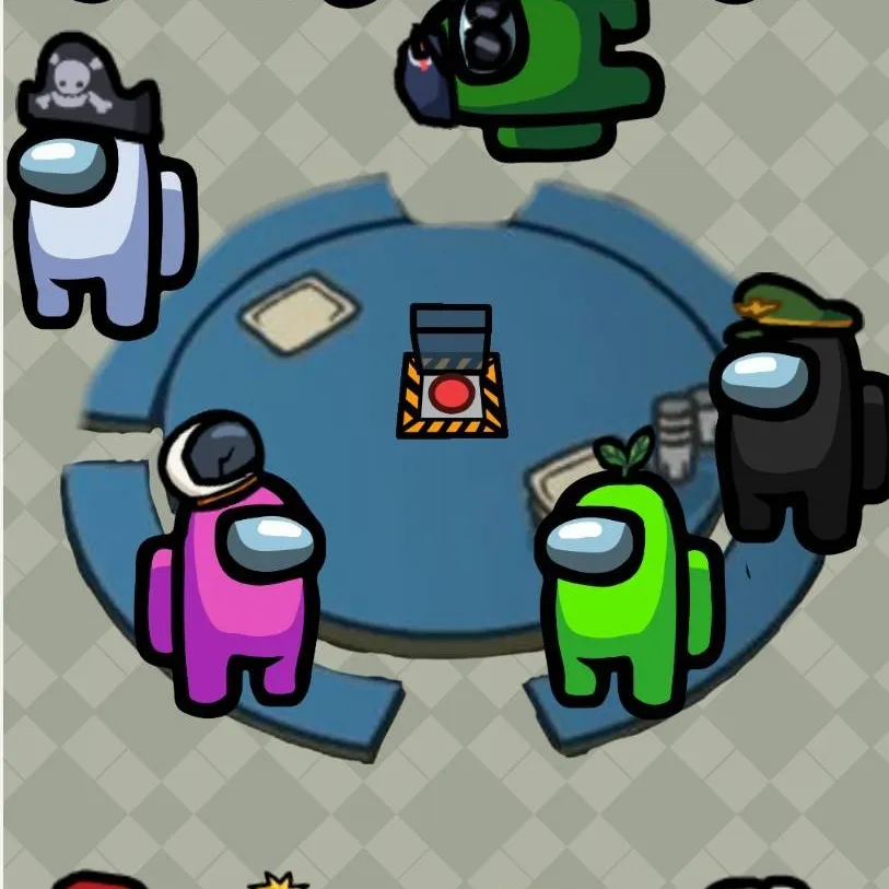 chat with ai character: Among us