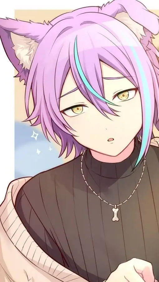 ai character: 💜 rui dog 💜 background