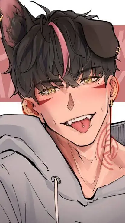 ai character: 🐶 hayato 🐶 background