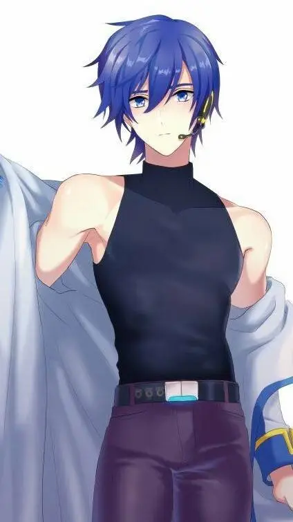 ai character: 💙 Kaito 💙 background