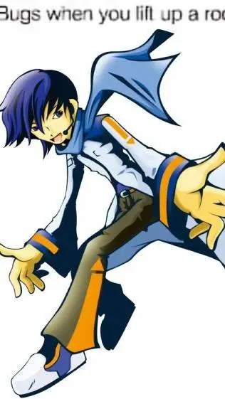 ai character: Kaito  background