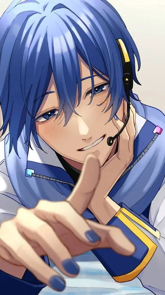 ai character: 💙 Kaito 💙  background