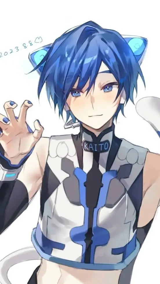 ai character: Senpai Neko Kaito background