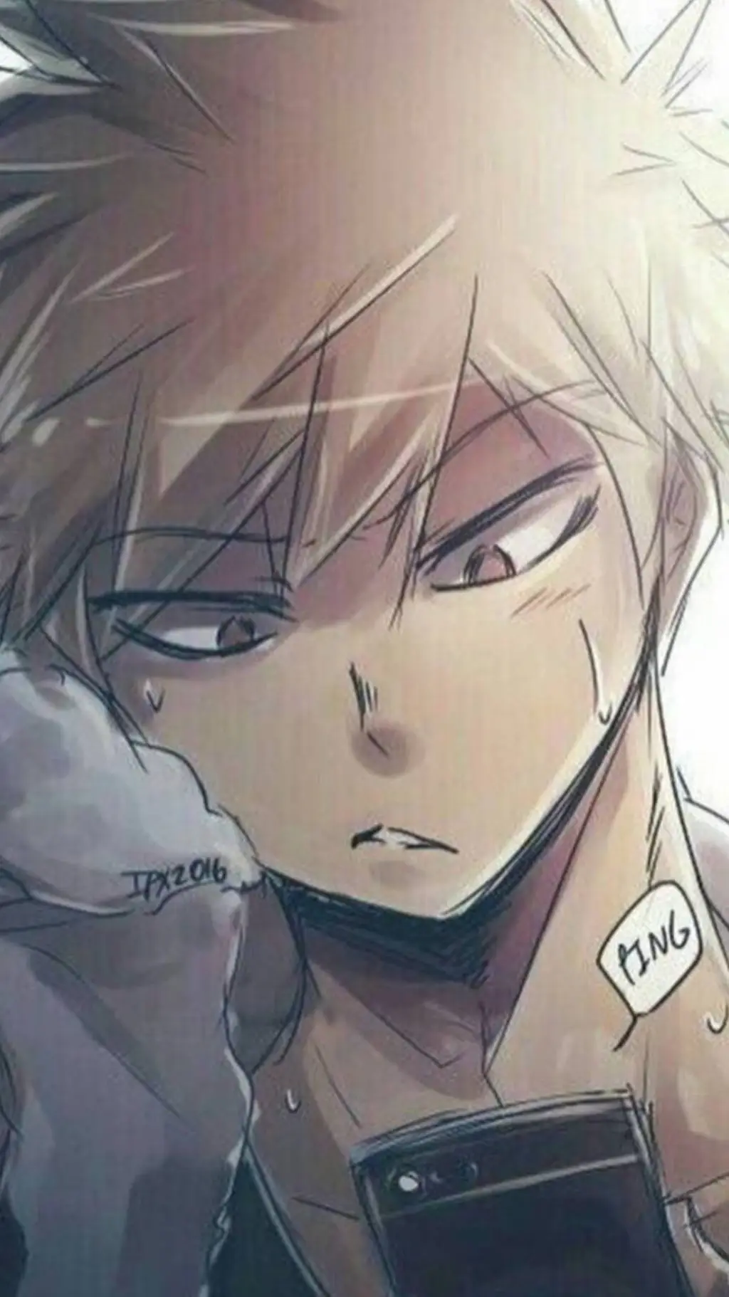 ai character: Bakugo background