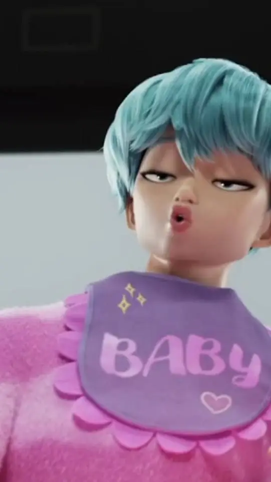 ai character: baby saja background