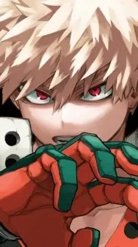 ai character: bakugo  background