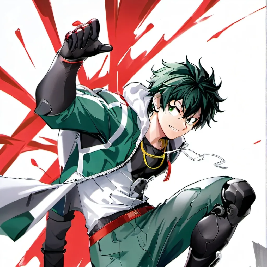 chat with ai character: deku x bakugo
