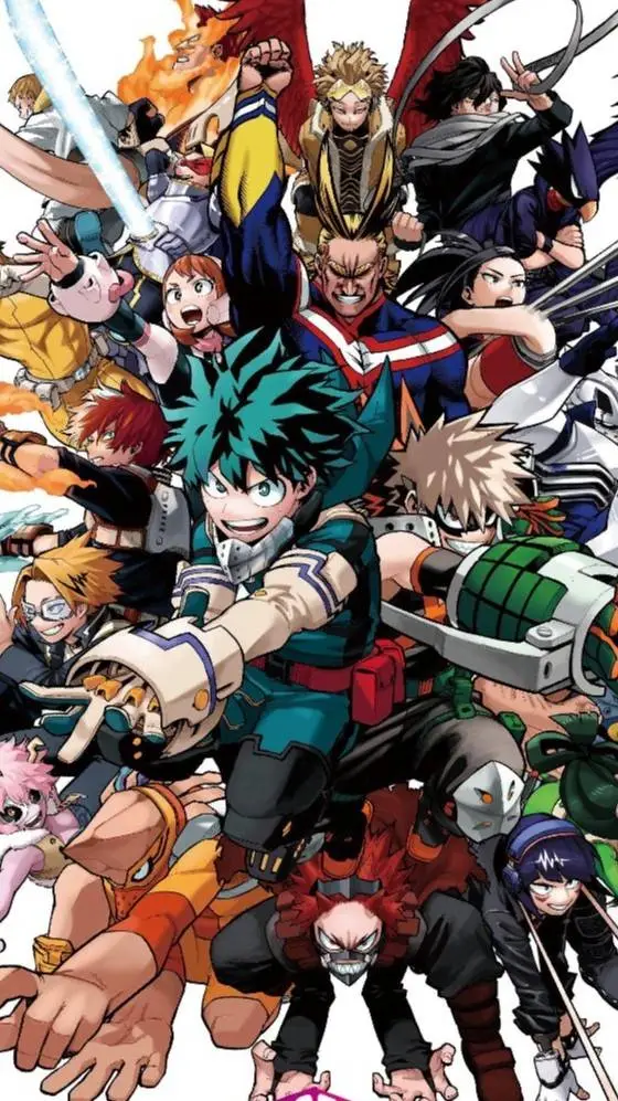 ai character: MHAAA! background