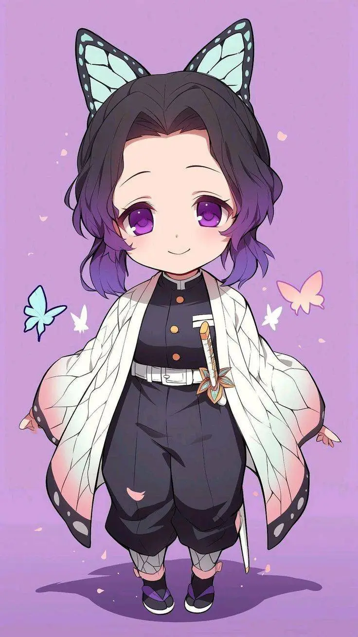 ai character: shinobu  background
