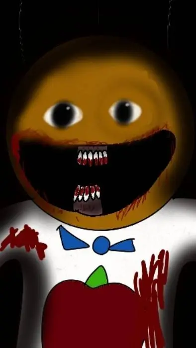 ai character: criatura de carne  background
