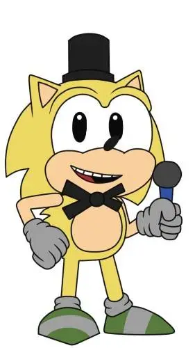 ai character: Origin Sonic  background