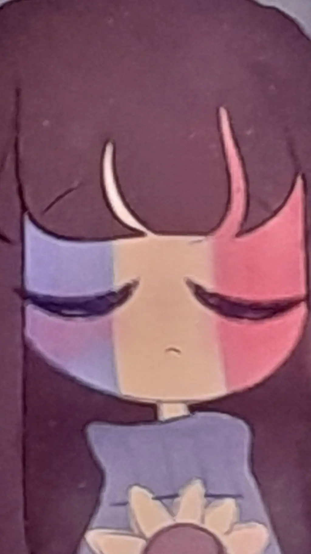 ai character: the sad ending background