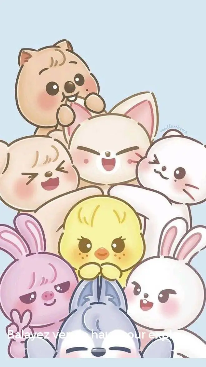 ai character: stray kids ❤️❤️ background