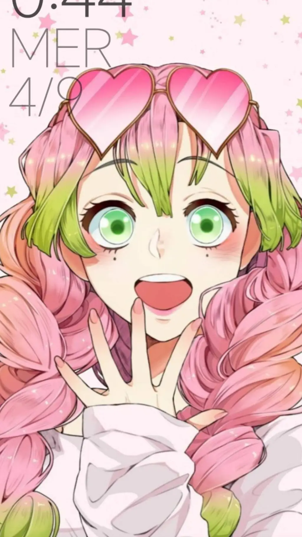 ai character: mitsuri  background