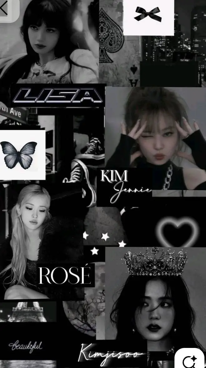 ai character: blackpink  background