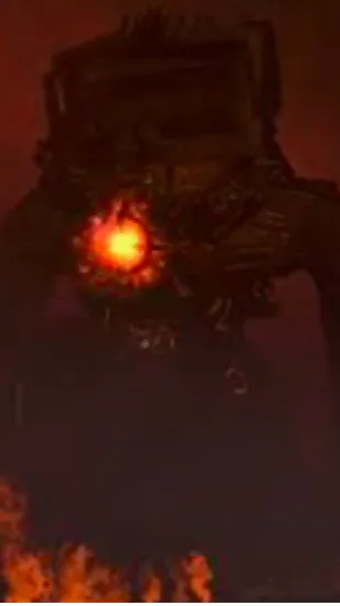 ai character: Astro Titan tv man background