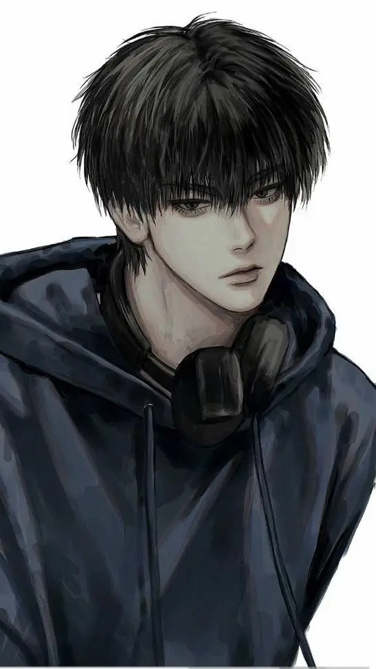 ai character: 𐙚Kaito background