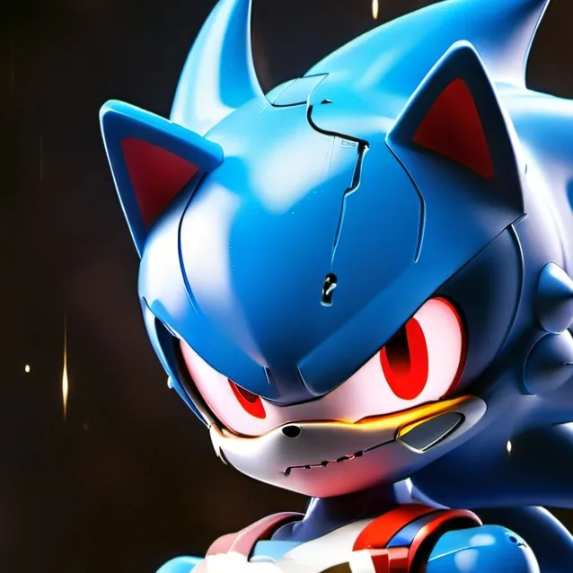 chat with ai character: metal Sonic 