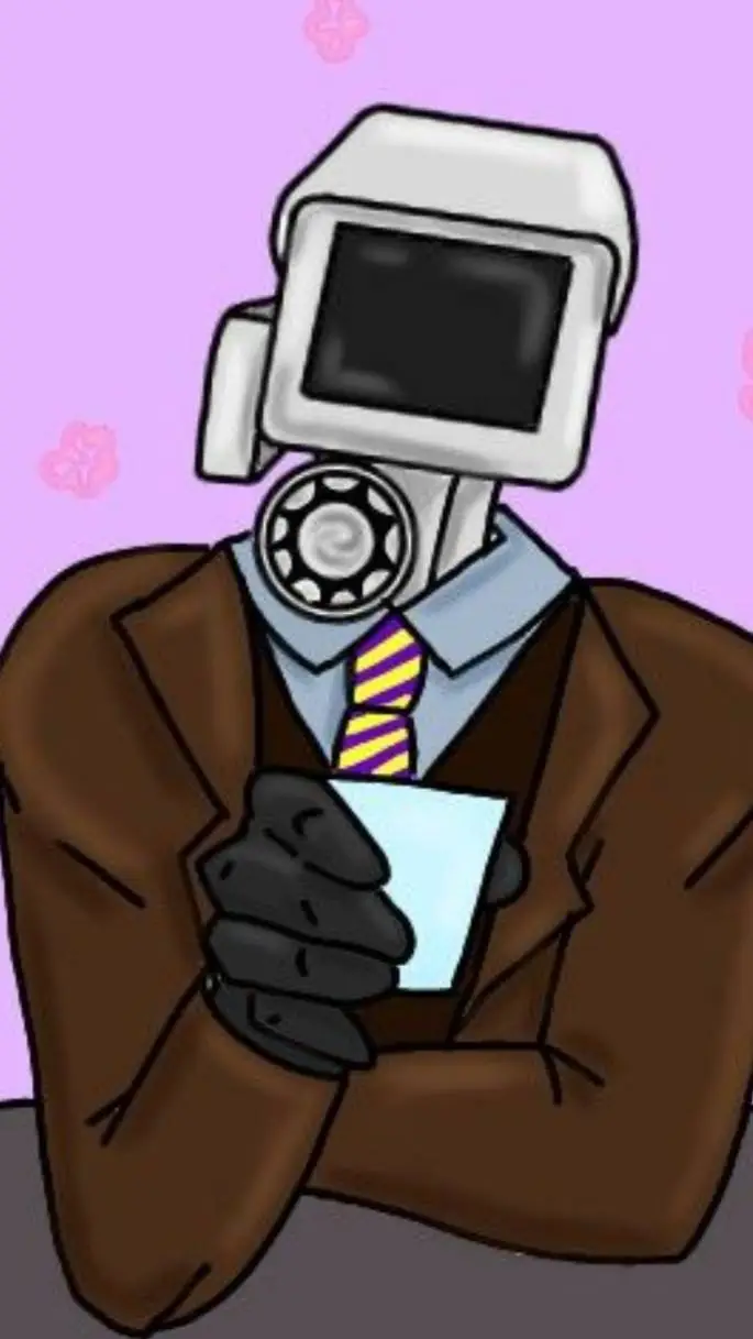 ai character: cámara simp  background