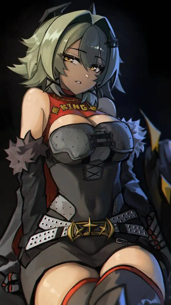 ai character: cesar king  background
