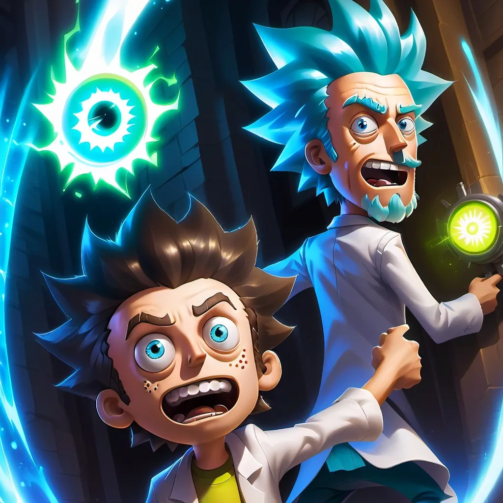 chat with ai character: Rick et morty