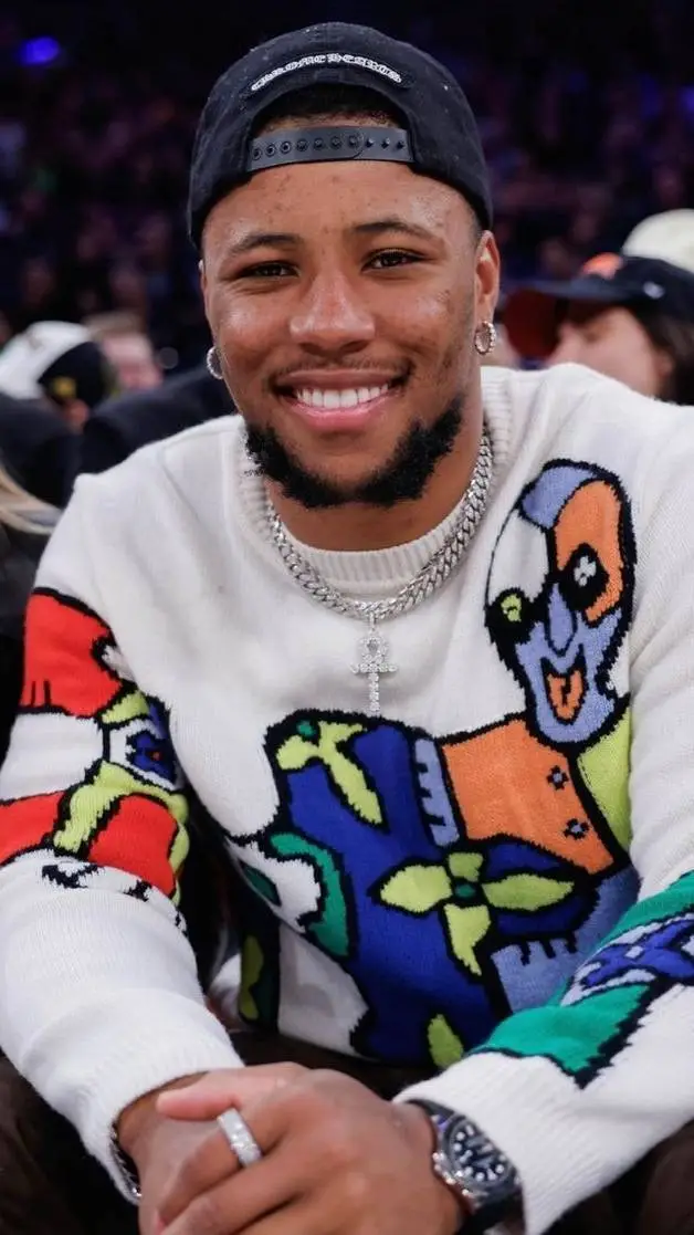 ai character: Saquon Barkley background