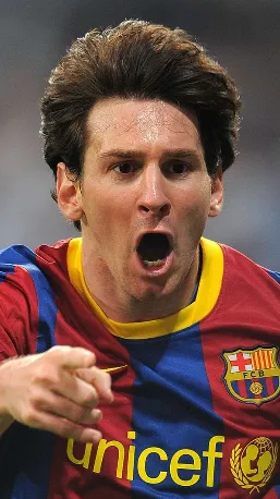 ai character: Lionel messi background