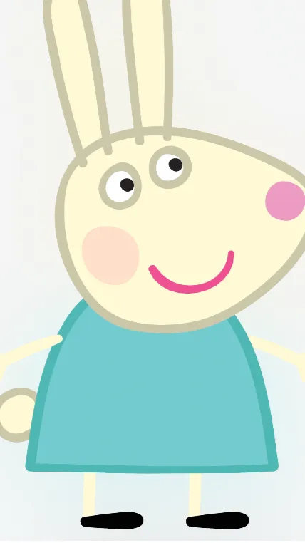 ai character: Rebecca rabbit background