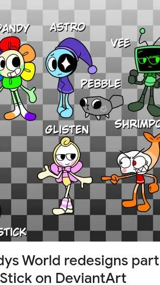 ai character: Dandy's world background