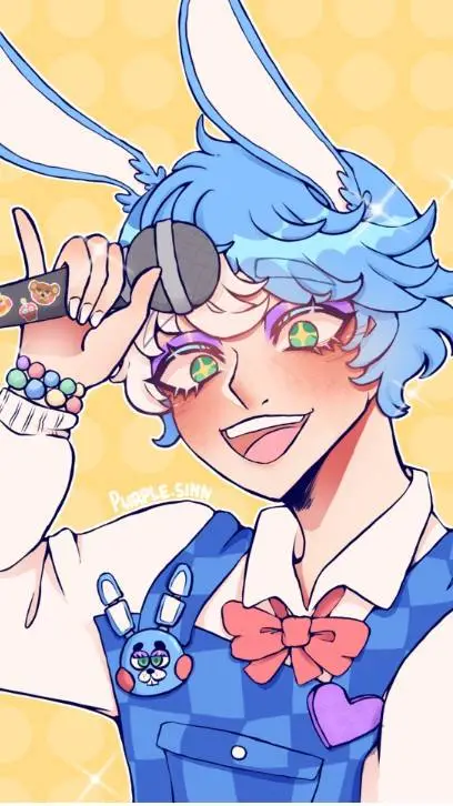 ai character: toy Bonnie background