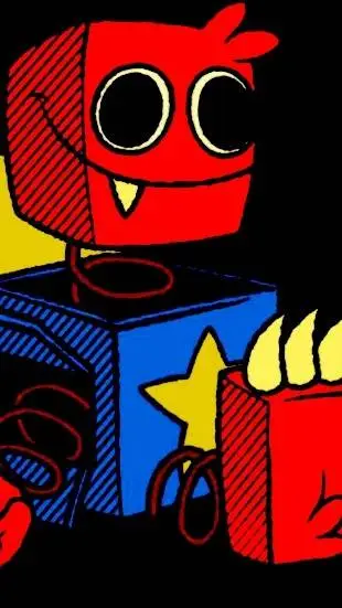 ai character: boxy boo background