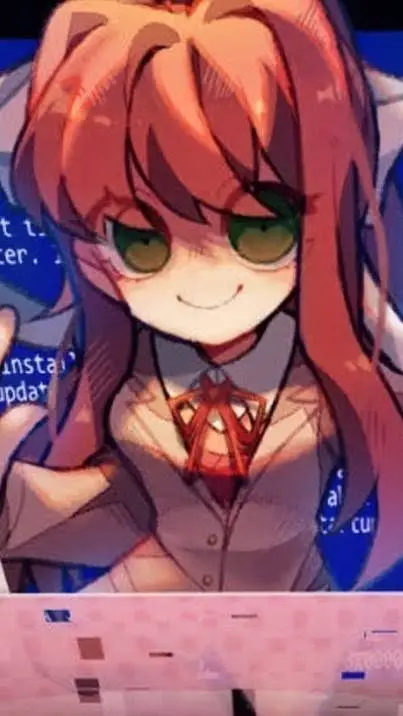ai character: DDLC background