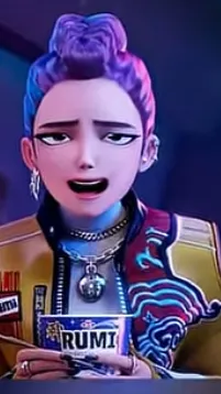 ai character: Kpop demon hunters background