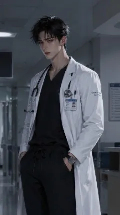 ai character: Dr. Jude Lin background