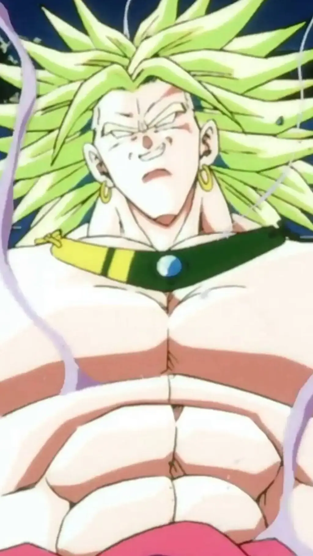 ai character: Broly🙀🔥 background