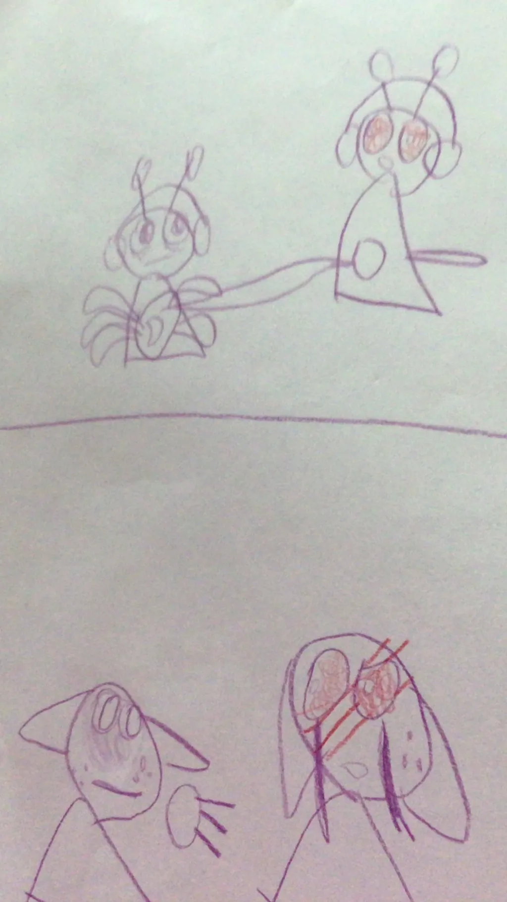 ai character: Gray and Oren lose background